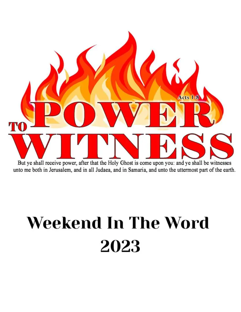 Weekend In The Word 2023