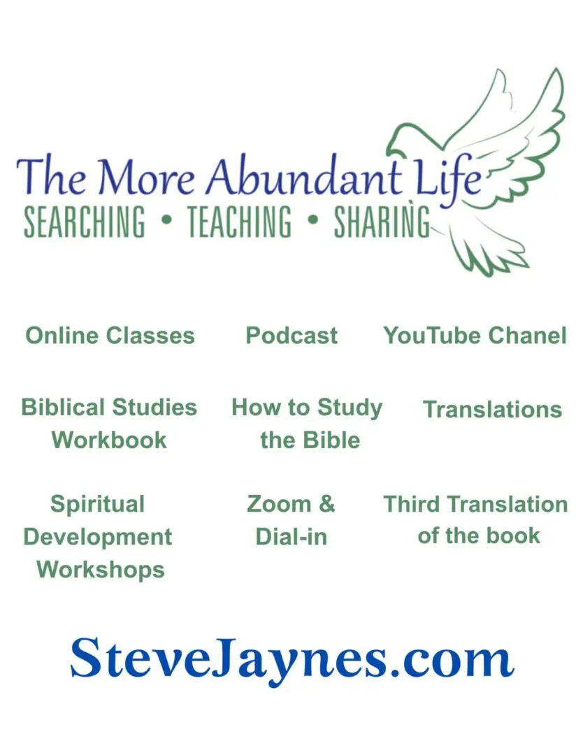 The More Abundant Life Podcast